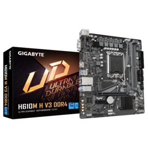 Mainboard Gigabyte H610M H V3 Rev 1.0 DDR4 | LGA 1700, mATX, 2 khe RAM (Cập nhật giá Q1/2026)